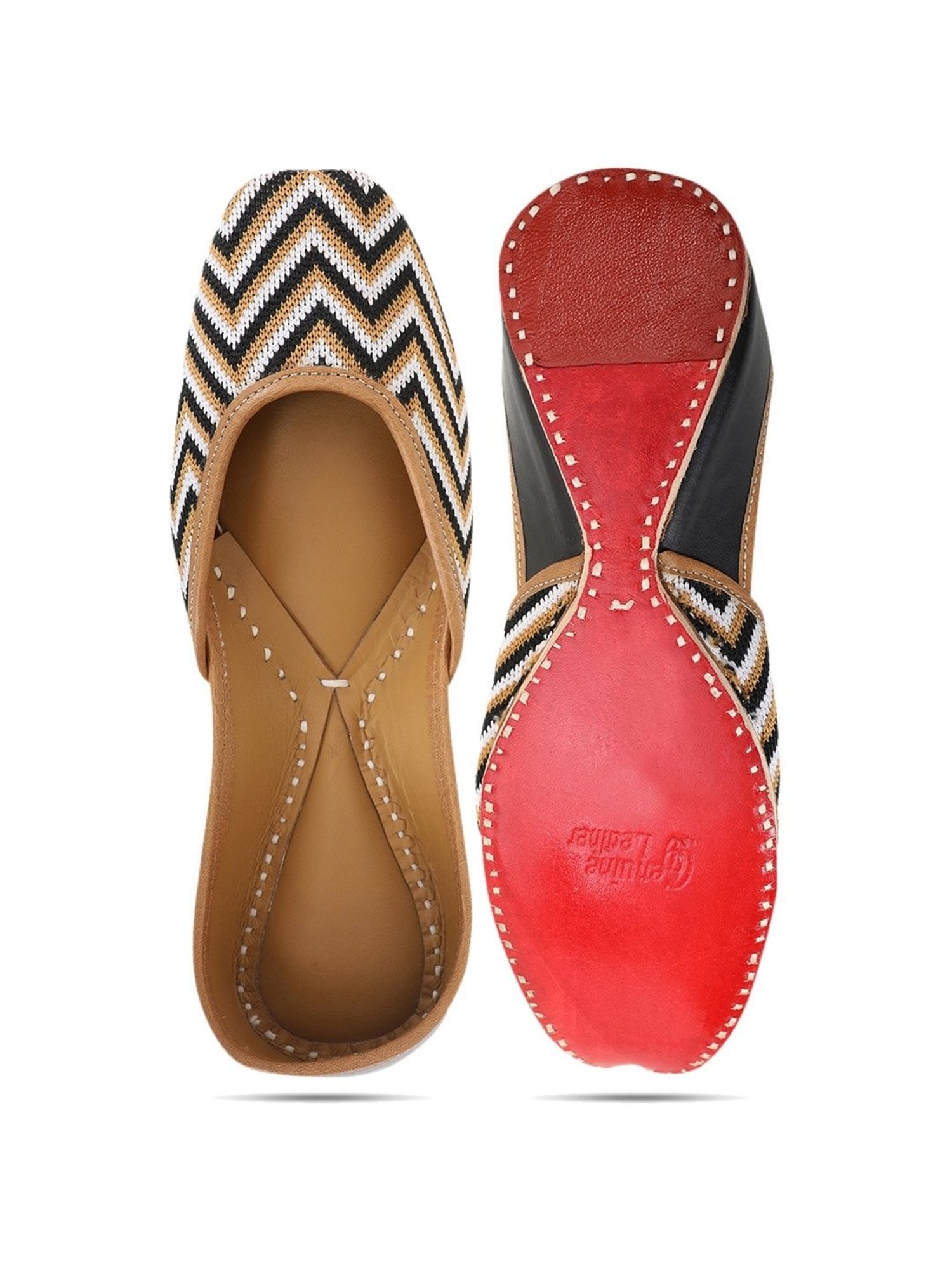 NR by Nidhi Rathi Women's Black Casual Juttis