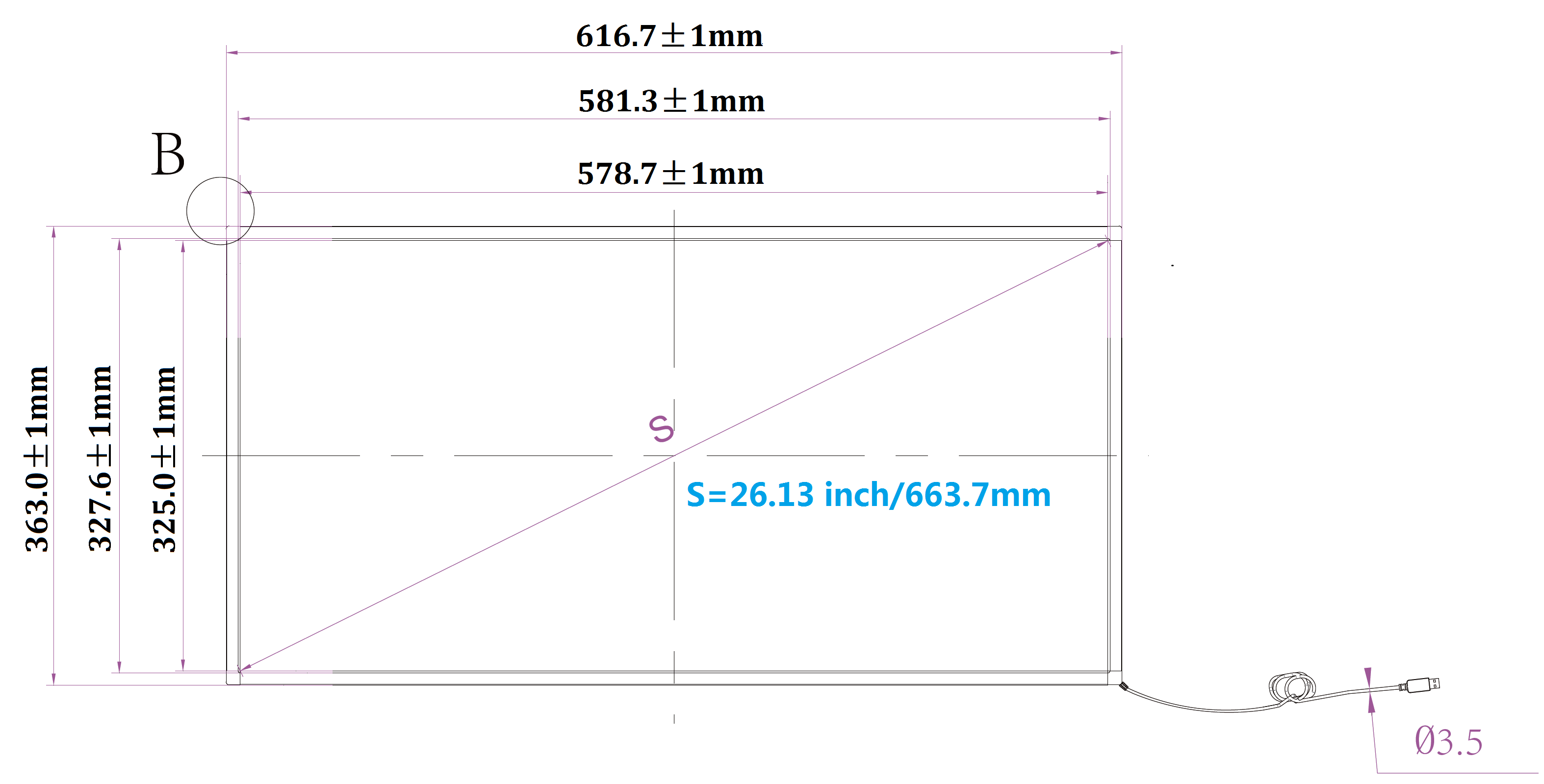 Deyowo 26 Inch Interactive 10 Points Infrared IR Touch Screen Overlay Frame Free Driver