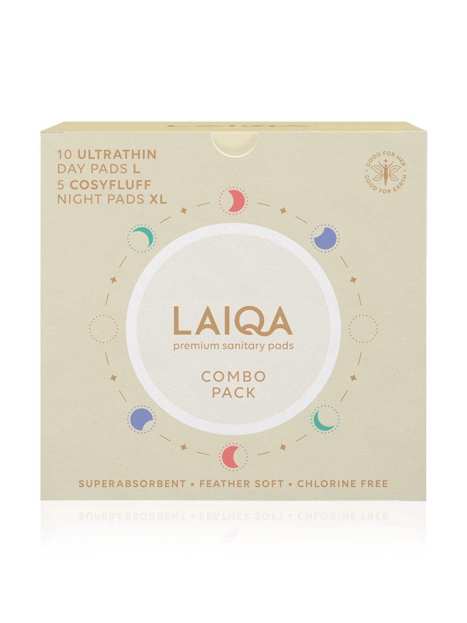 LAIQA Combo Pack - 15 Pads