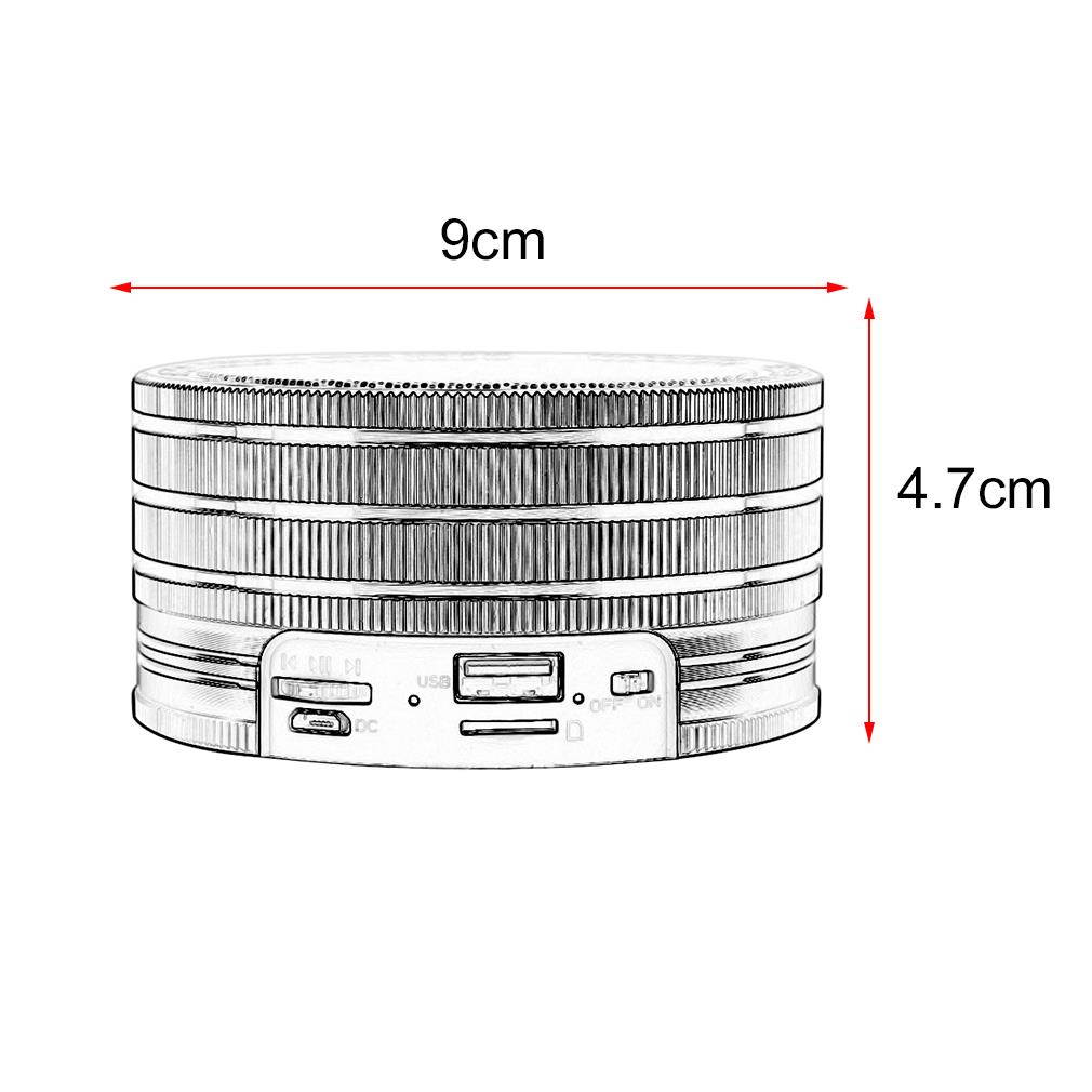 Car Mobile Phones Wireless Bluetooth Speaker Super Stereo Bass Loudspeaker