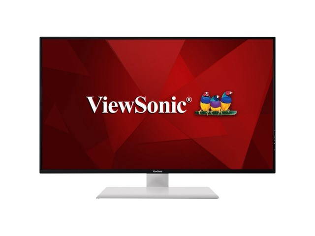 ViewSonic VX4380-4K 43" Ultra HD 3840 x 2160 4K 12ms (GTG) 2xHDMI Mini-DisplayPort DisplayPort USB 3.0 Hub Built-in Speakers Anti-Glare Backlit LED IPS Monitor