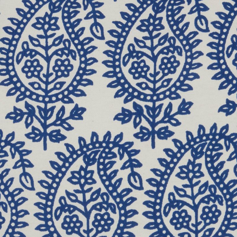 18"x18" Life Styles Printed Paisley Throw Pillow Blue - Mina Victory