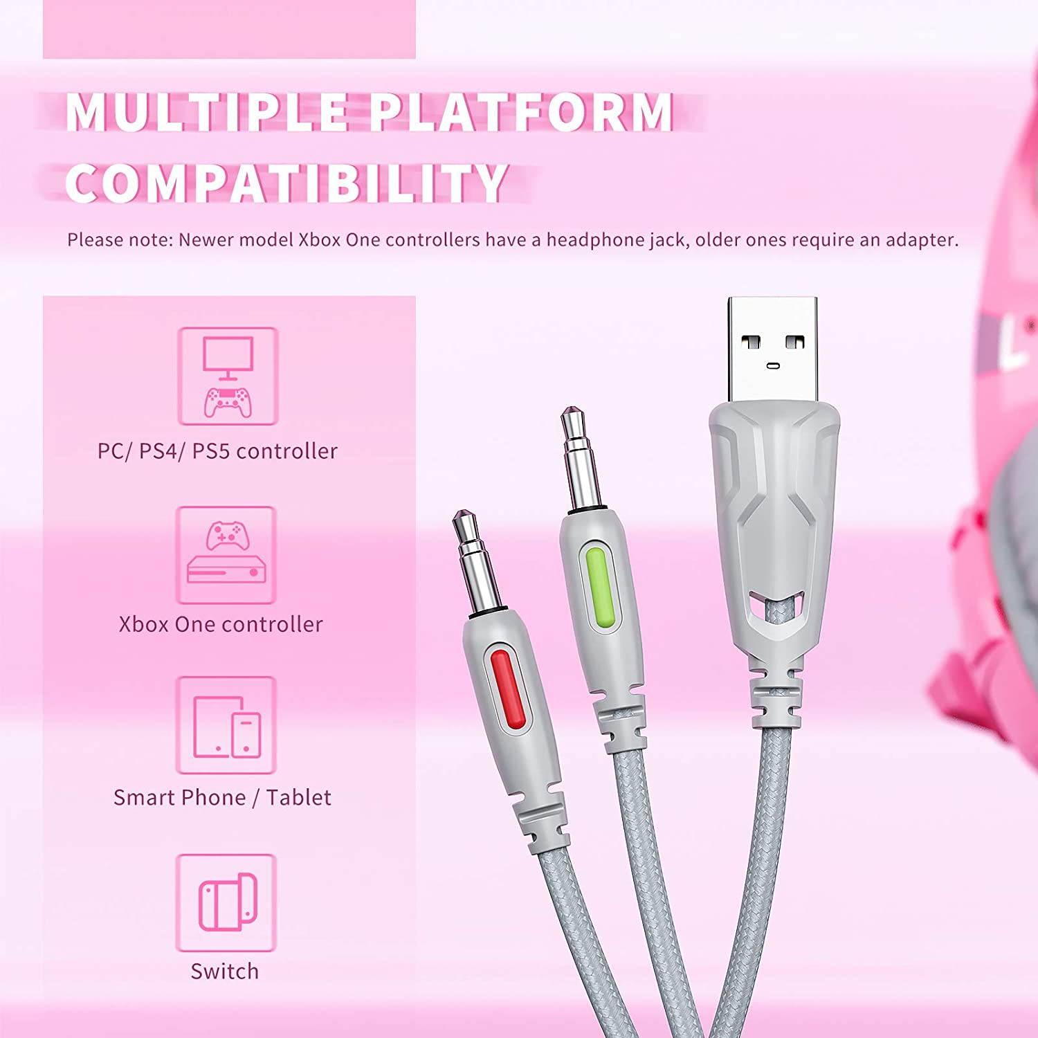 Mad Catz F.R.E.Q. 4 Circumaural Gaming Headset