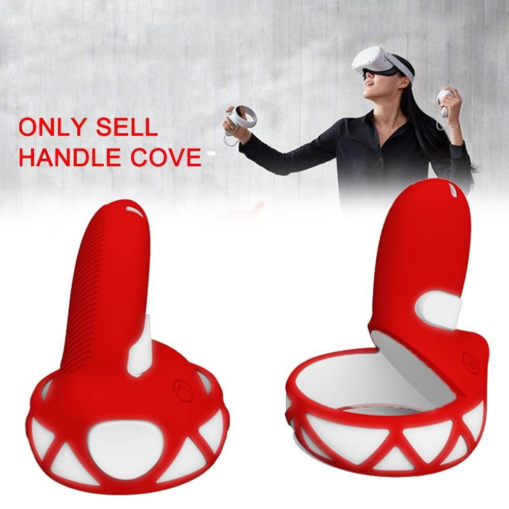 VR Controller Grip Cover Handle Cover For Oculus Quest2 Pair Sale Shock-Proof Protective Case Quest Skin Hot Silicone For O K5S4