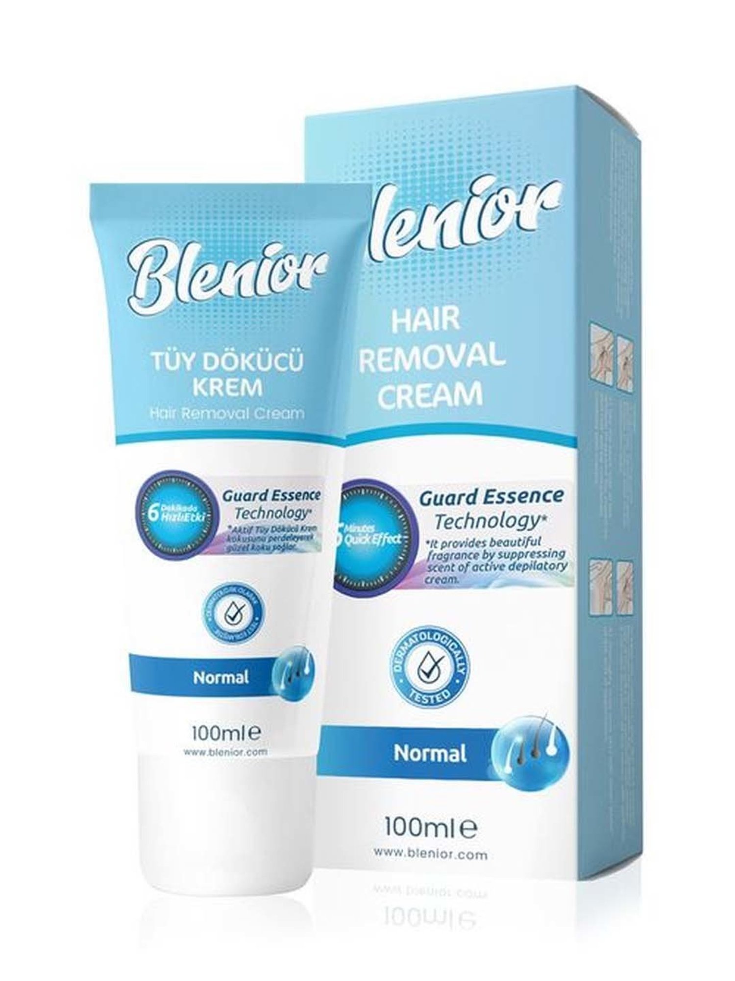 Blenior Hair Removal Cream for Normal Skin - 100 ml