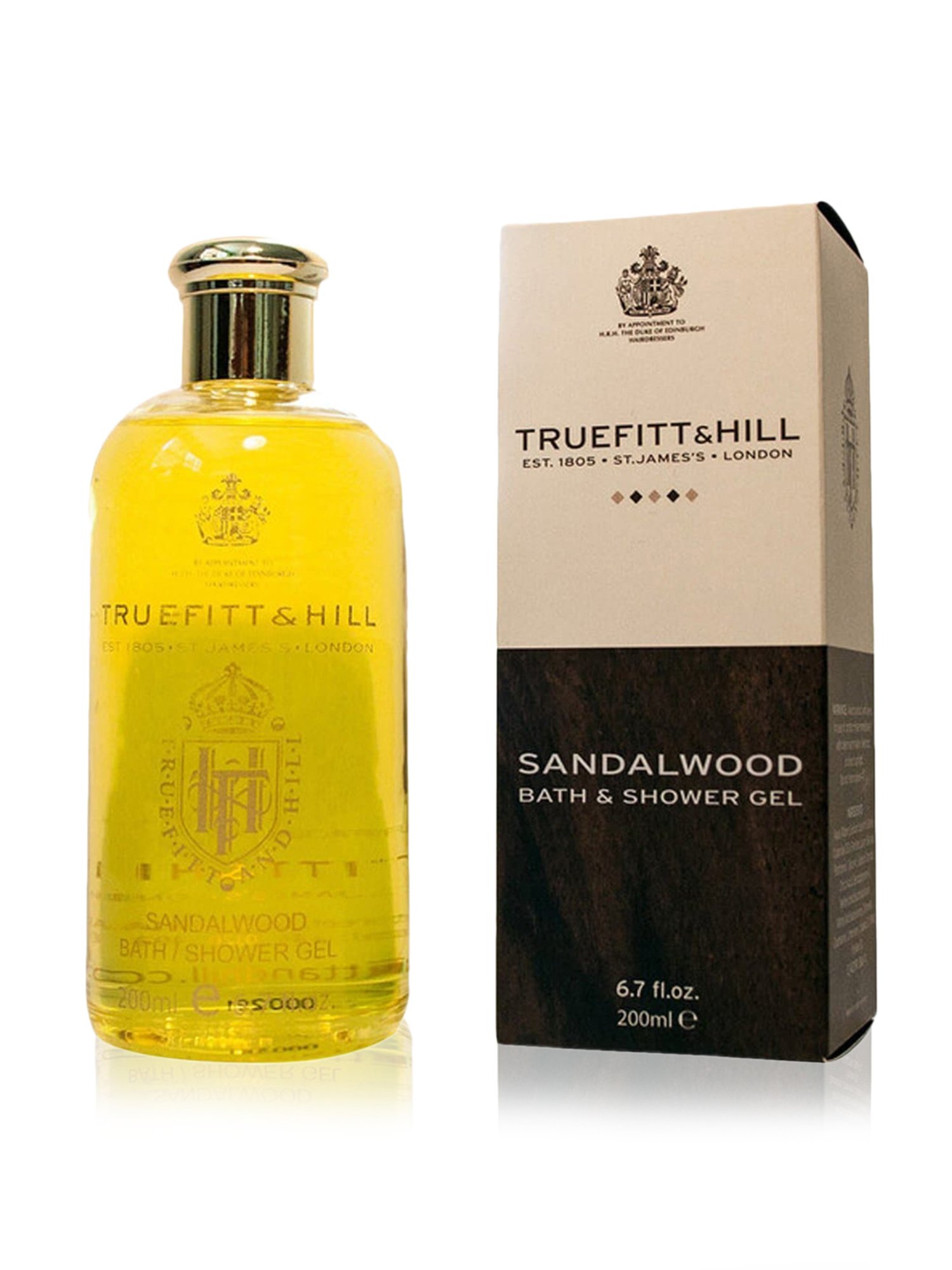 Truefitt & Hill Sandalwood Bath And Shower Gel - 200 ml