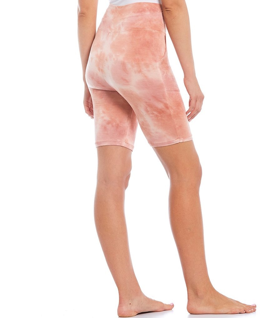 Honeydew Intimates Daze Off Tie-Dye Print French Terry Coordinating Lounge Biker Shorts