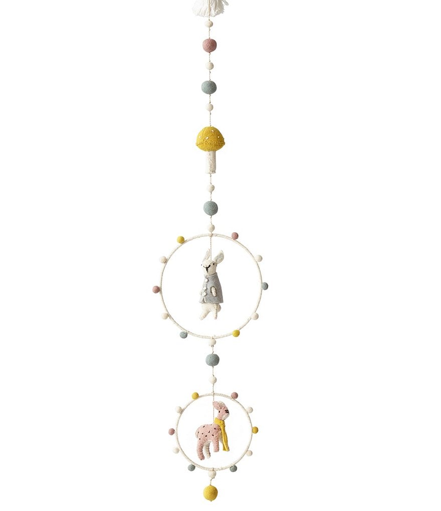 Pehr Baby Magical Forest Animal Hoop Mobile