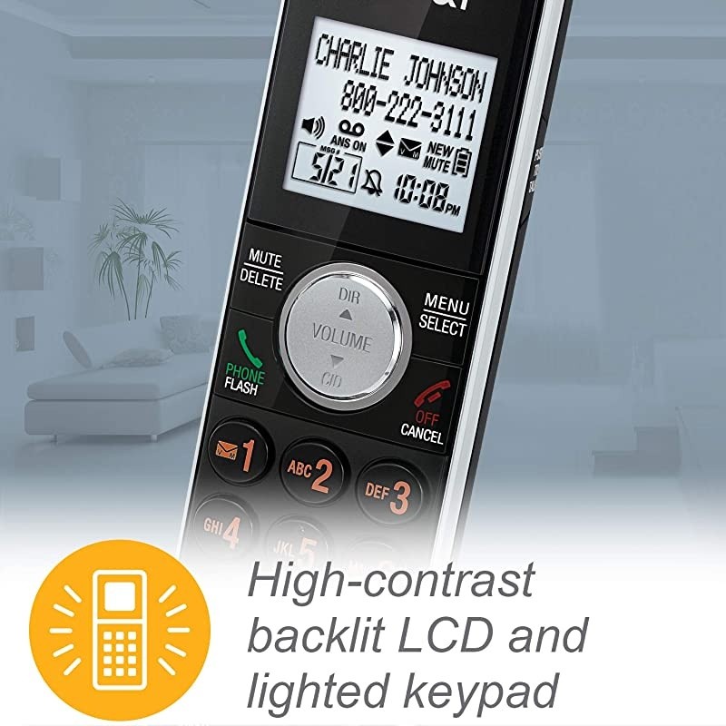 2 Handset Corded/Cordless Answering System with Caller ID/Call Waiting (CL84202)