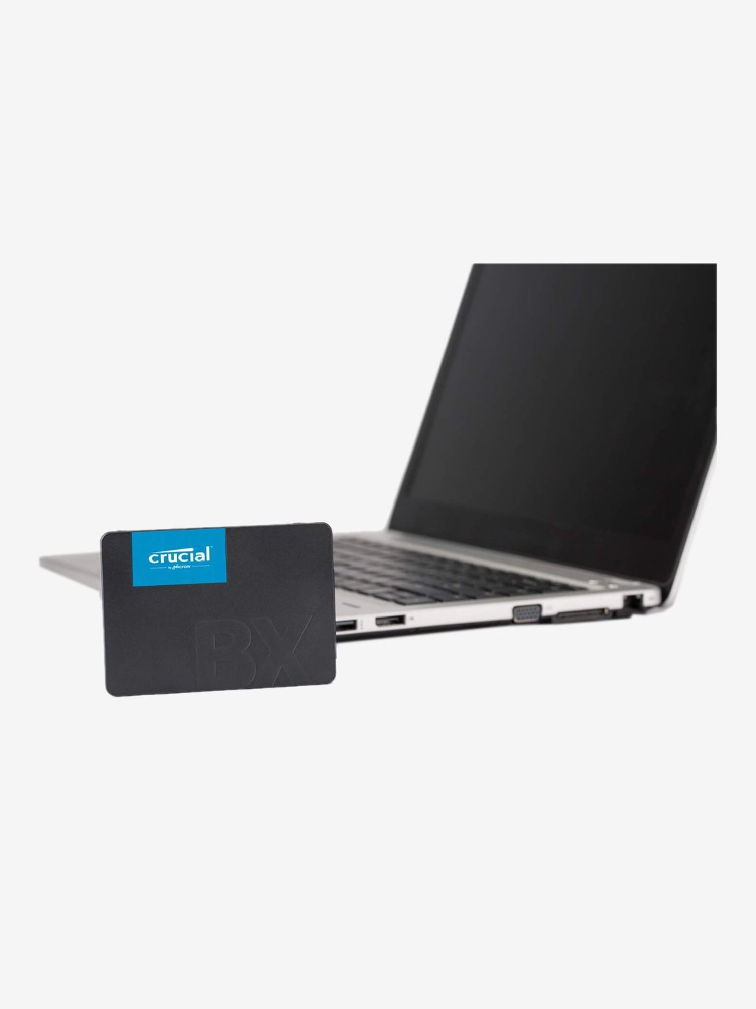 Crucial X6 Portable USB 3.2 1TB External SSD (CT1000X6SSD9, Black)
