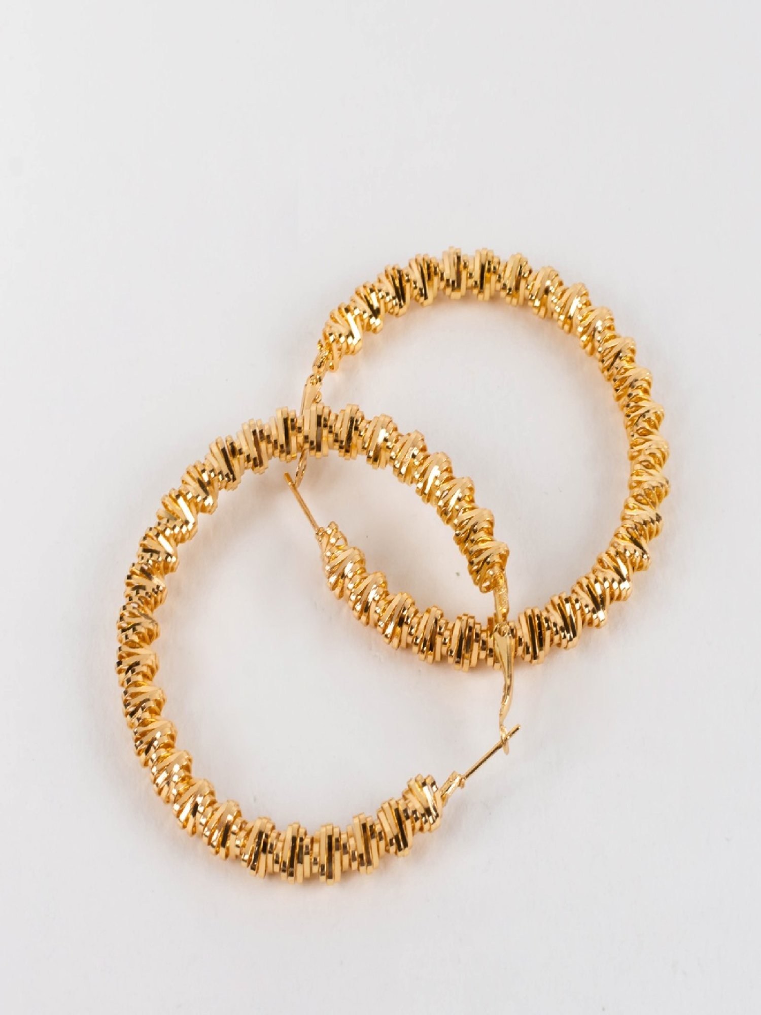 Jewelz Trendy Round Hoop Earrings for Girls & Women