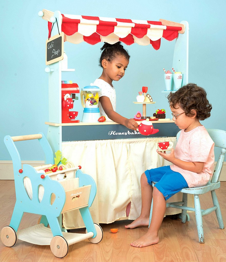 Le Toy Van Honeybake Blender & Wooden Fruit Set