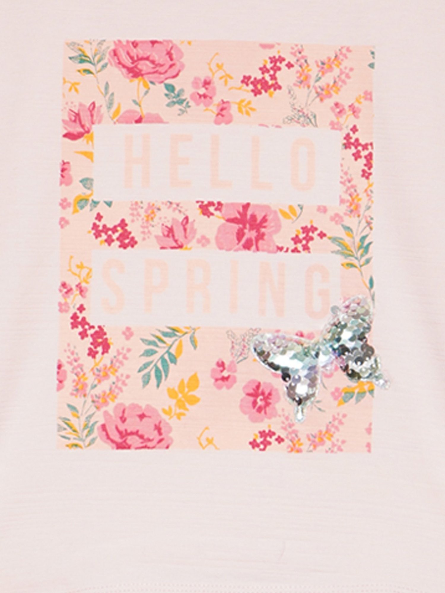 ZIAMA Kids Pink Printed Top