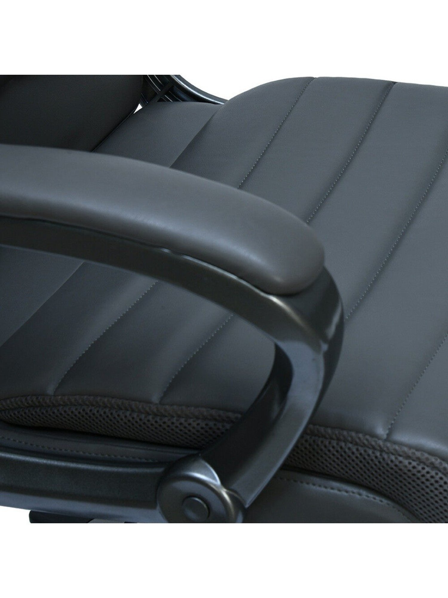 Durian Chaste Black Fabric Executive Chair