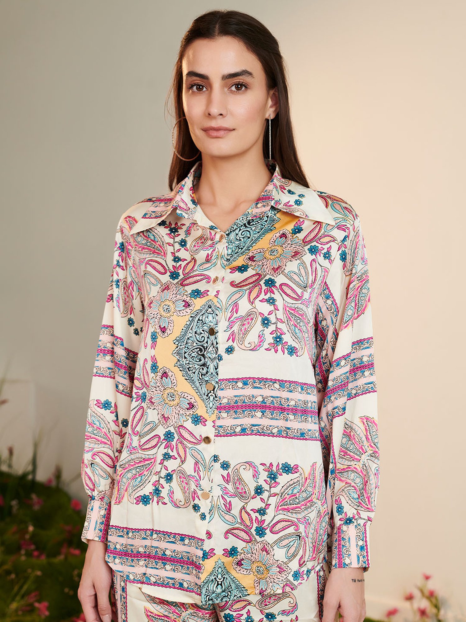 Dusk Attire Multicolor Ophelia Co-ord Set