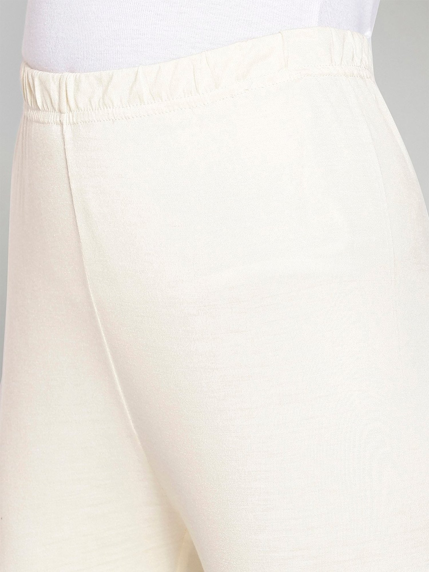 Aurelia Beige Printed Kurta & Tight With Dupatta