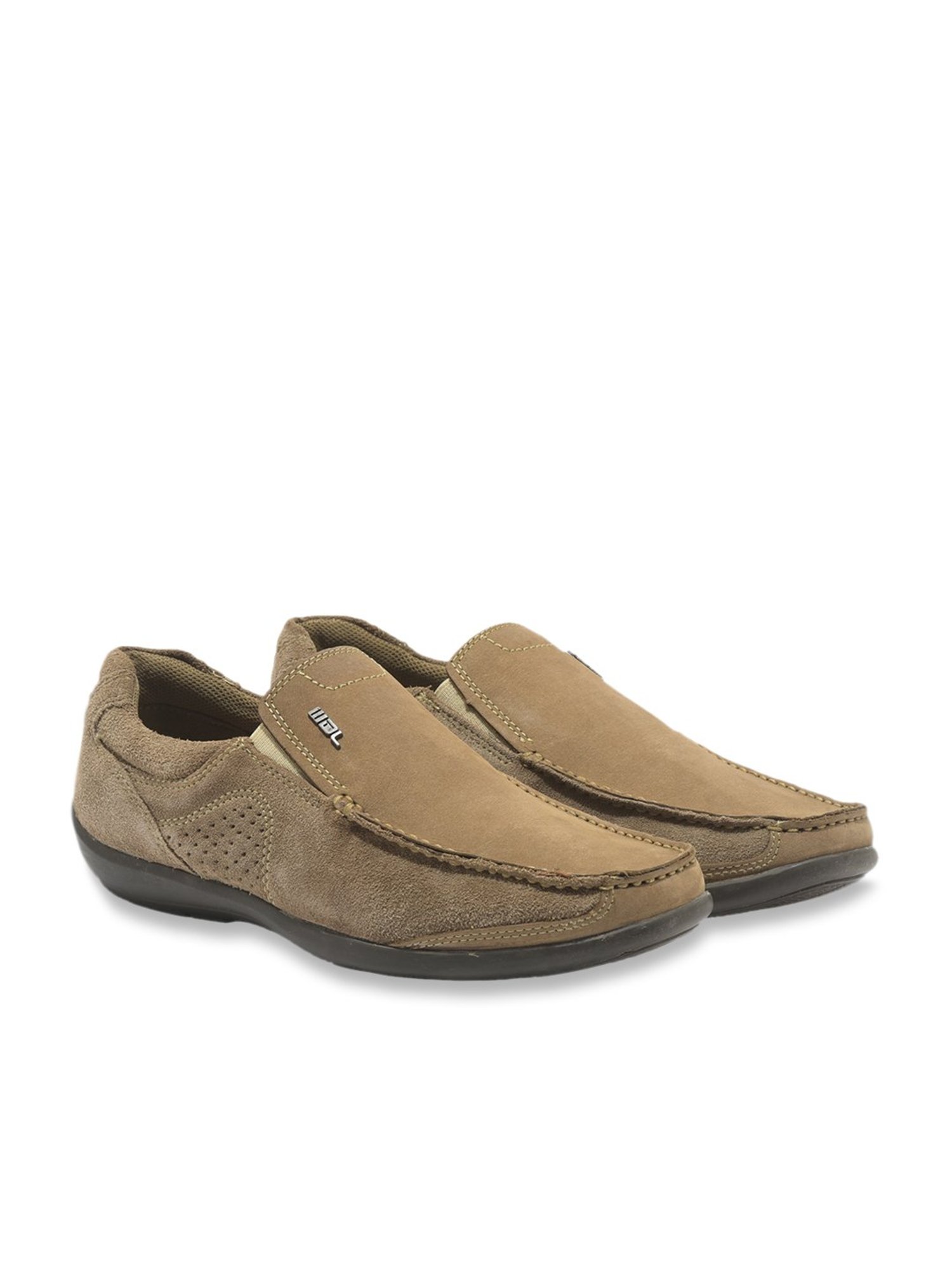 Woodland Men's Tan Casual Loafers