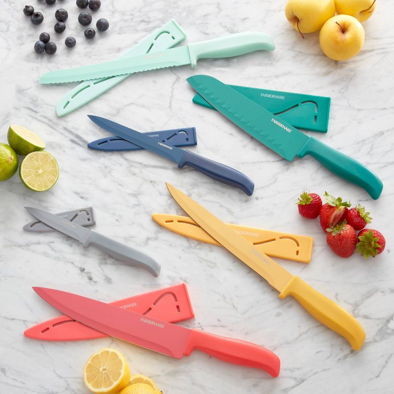 Farberware 12pc Non-Stick Resin Cutlery Knife Set