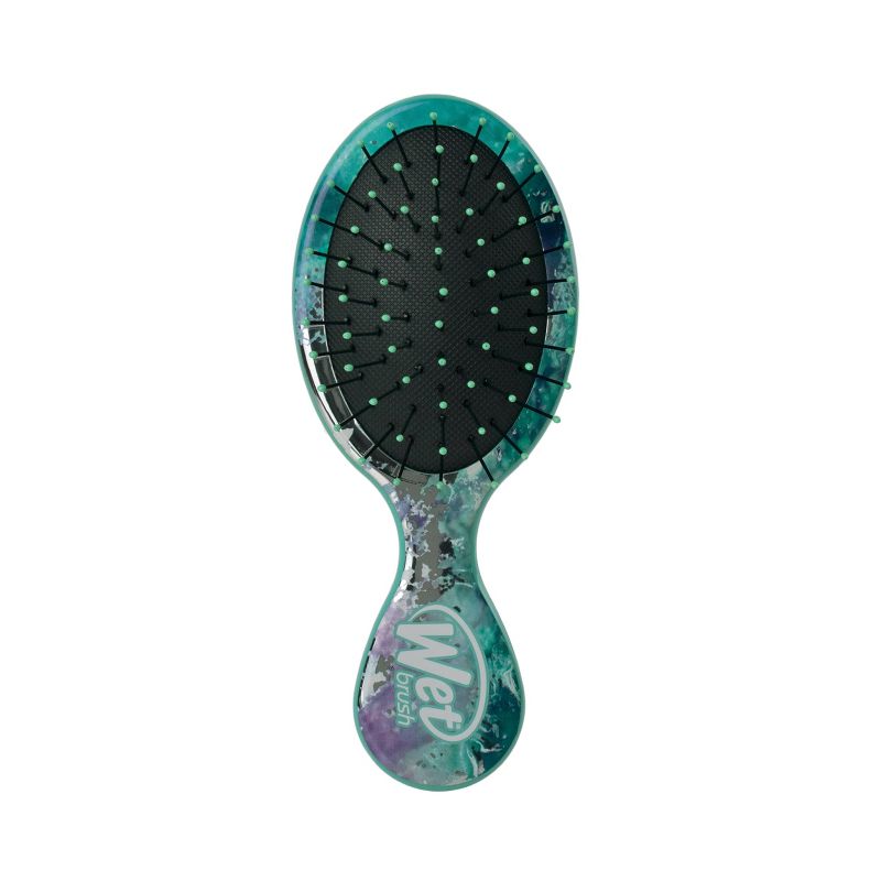 Wet Brush Gemstone Mini Detangler Hair Brush - Turquoise