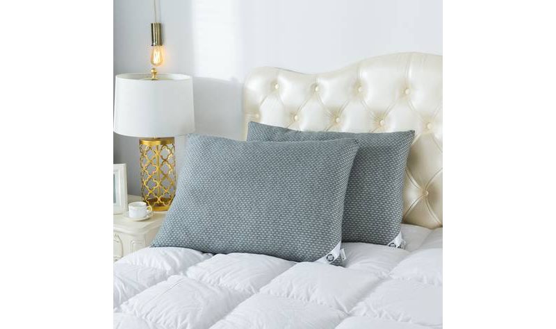 Standard 2pk Charcoal Infused Bed Pillow - St. James Home