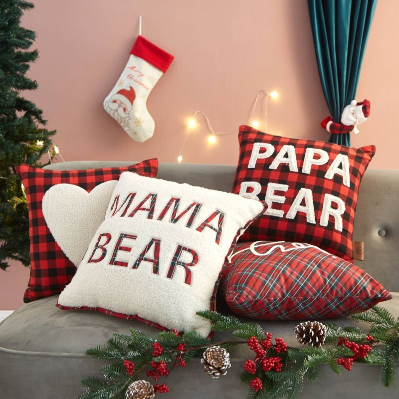 Applique Joy Decorative Throw Pillow - Dearfoams