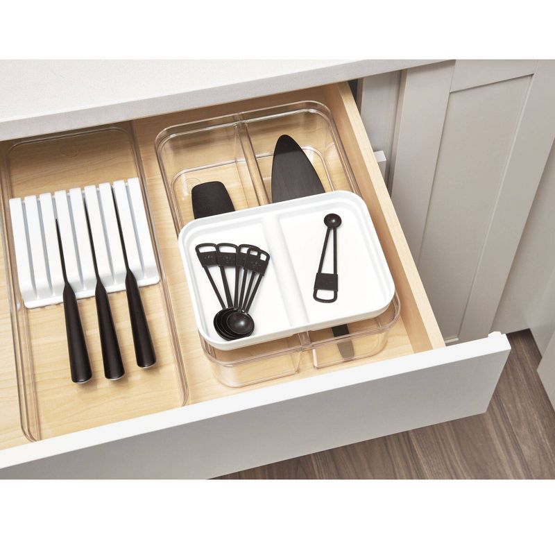 iDESIGN Crisp Knife Organizer Clear