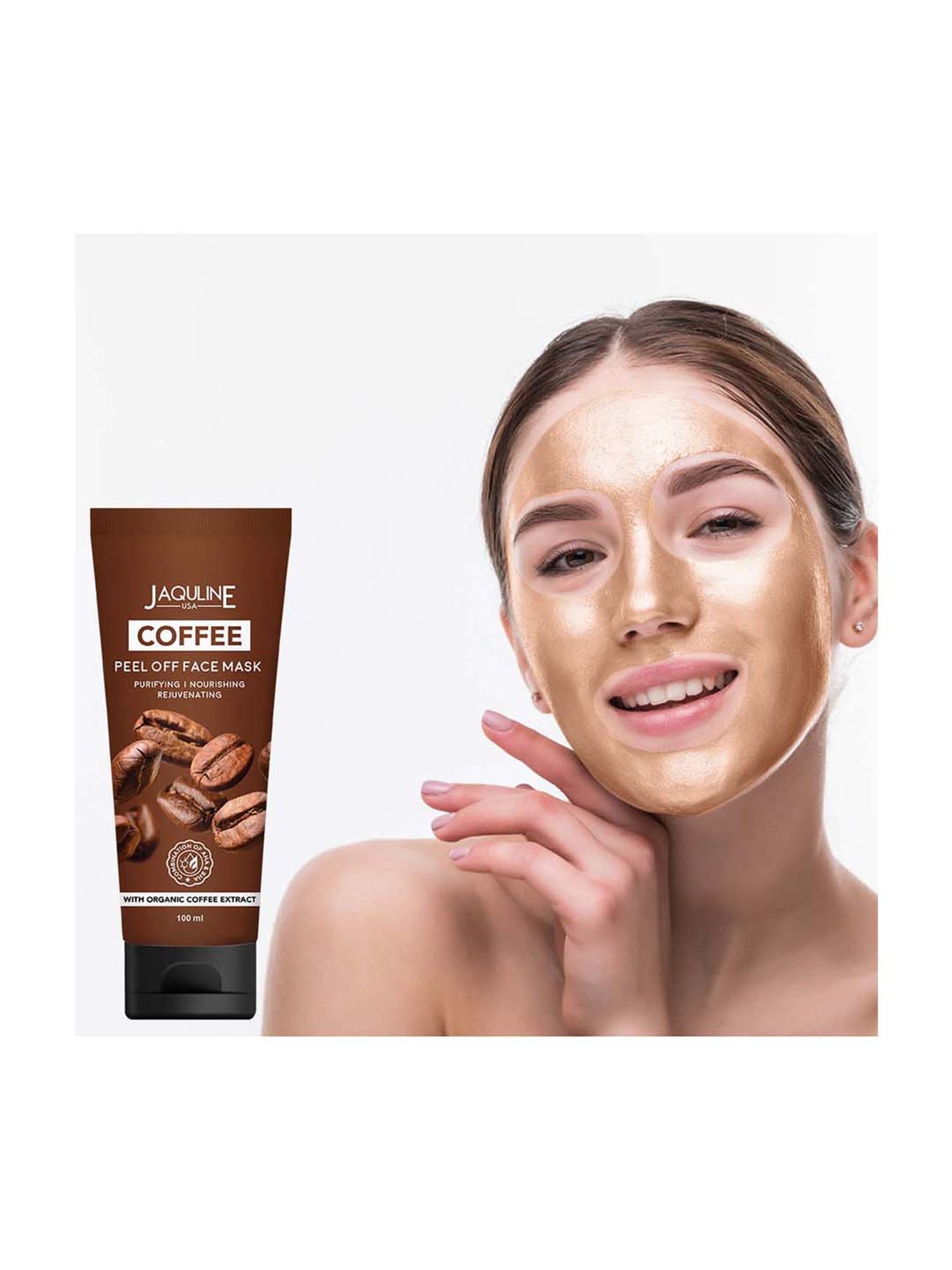 Jaquline USA Coffee peel off mask - 100 ml
