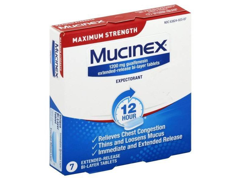 Mucinex Max Strength Extended Release Bi-Layer Expectorant Tablets - 7ct