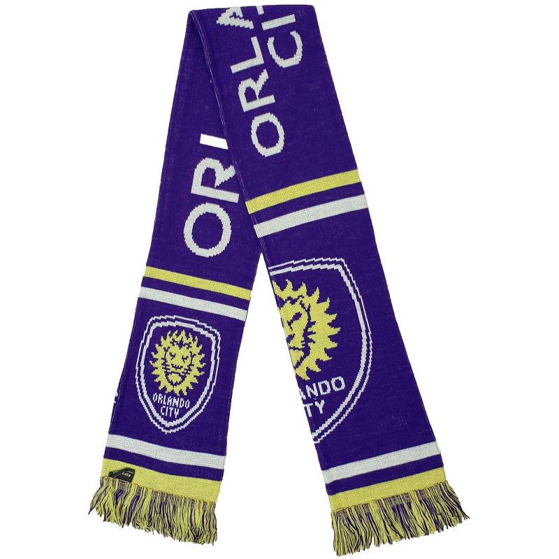 MLS Orlando City SC Knit Block Scarf