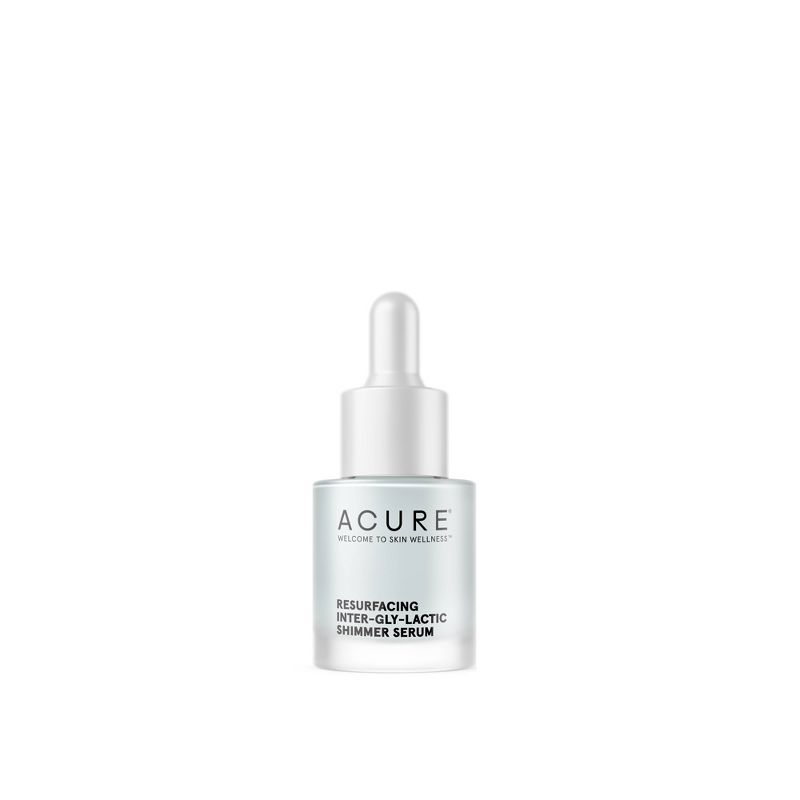 Acure Resurfacing Inter-Gly-Lactic Shimmer Serum - 0.67 fl oz