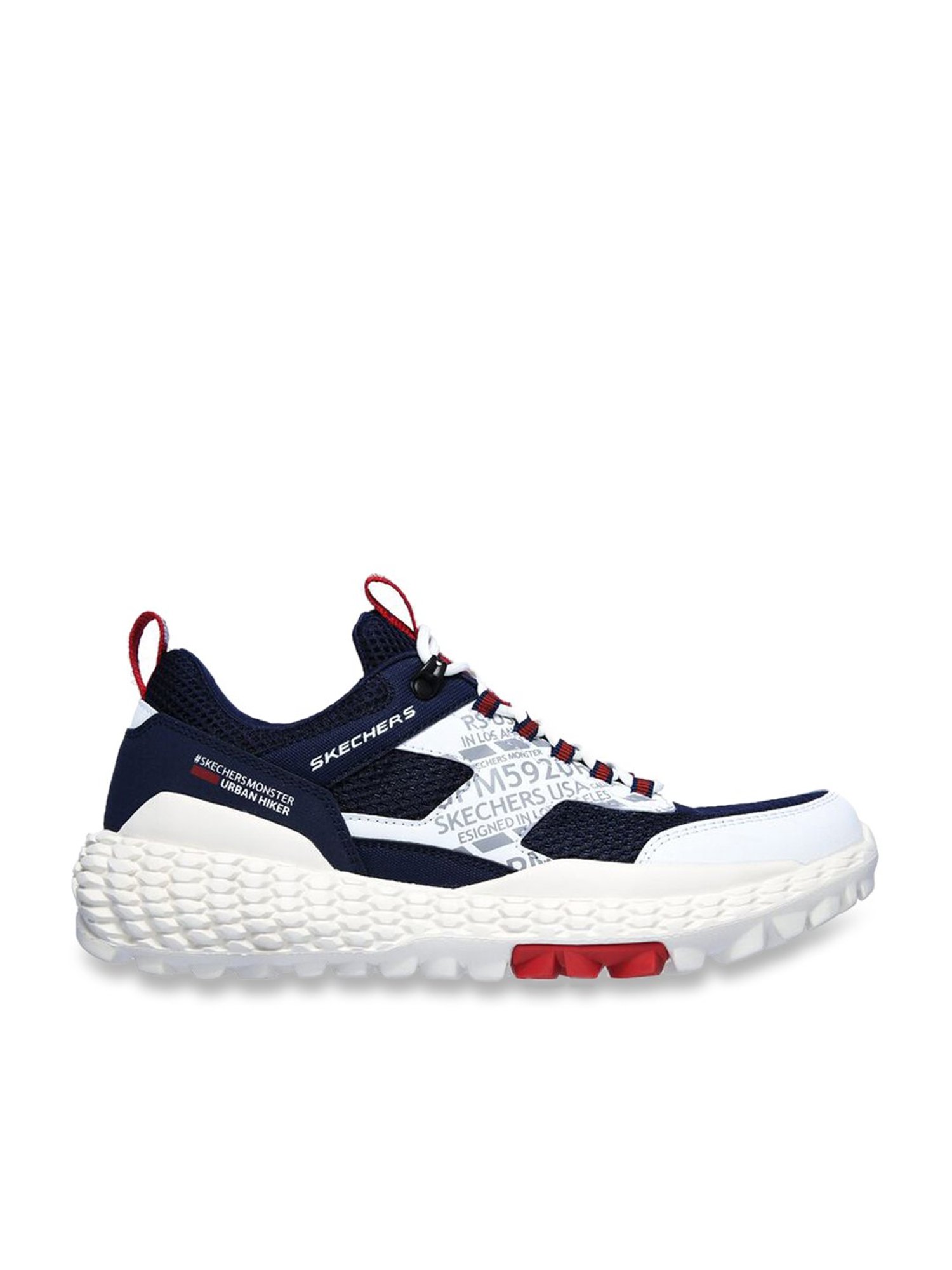 Skechers Men's MONSTER MASHTON Navy Casual Slip-Ons