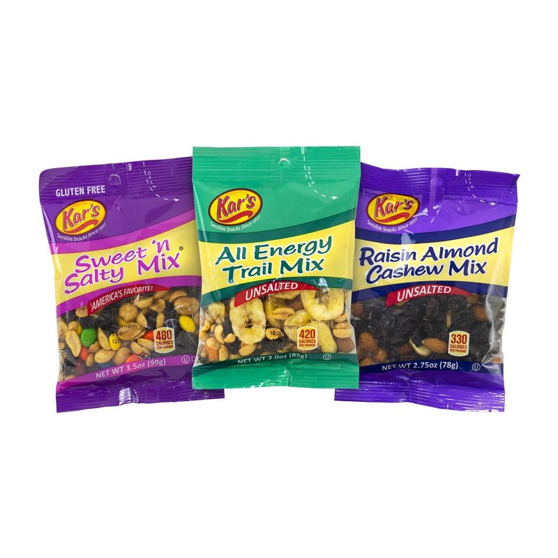 Kar's Trail Mix Variety Pack - 18 ct