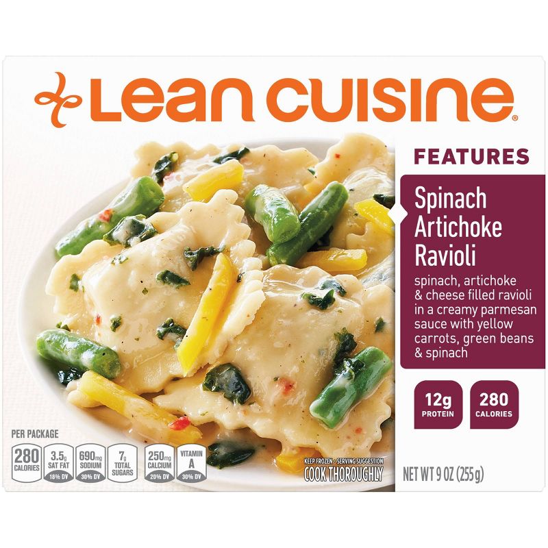 Lean Cuisine Marketplace Frozen Spinach Artichoke Ravioli - 9oz