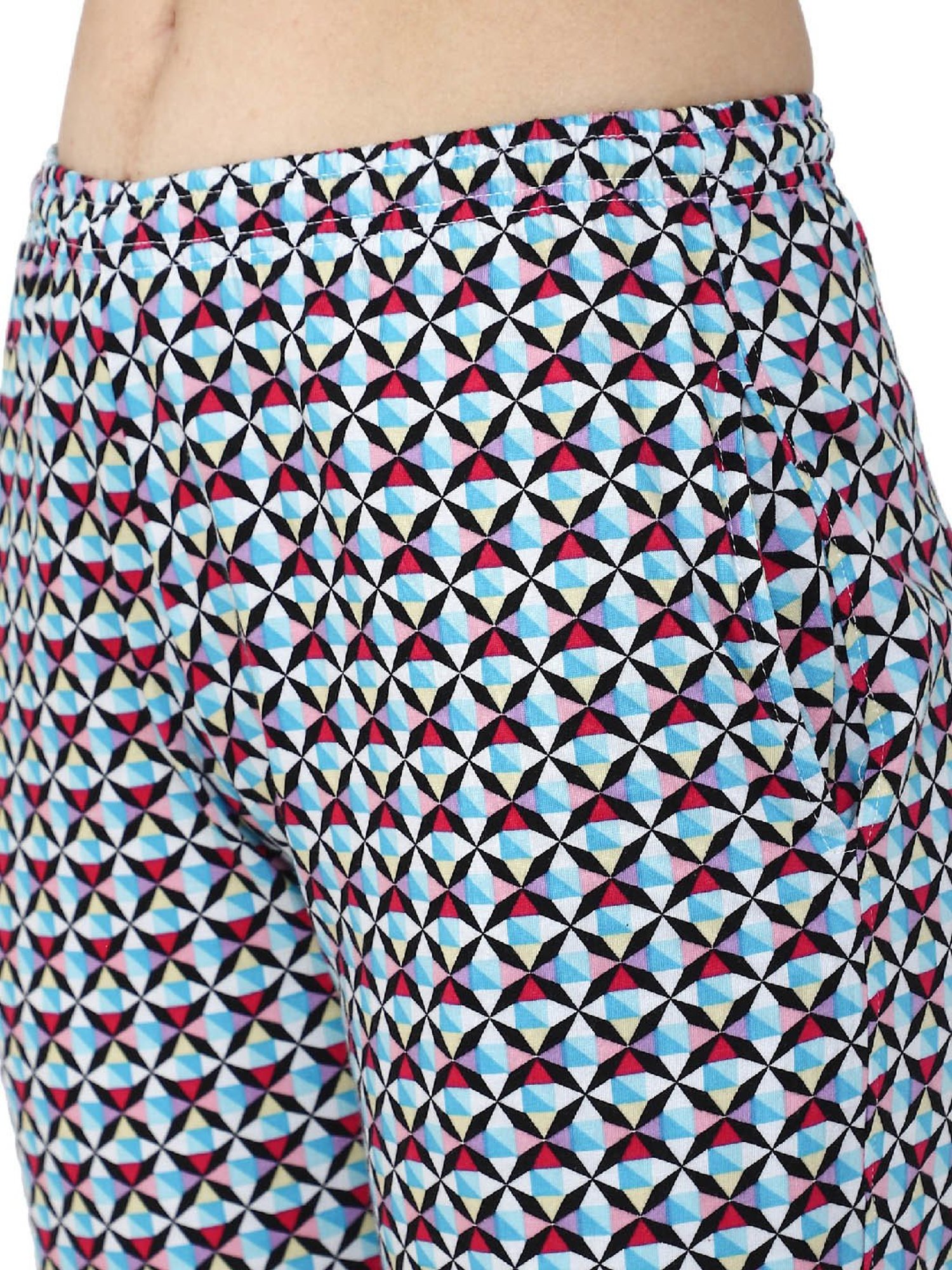 Dyca Blue Printed Lounge Pants