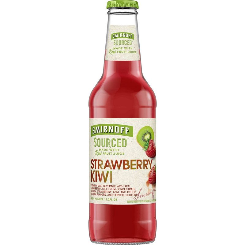 Smirnoff Sourced Strawberry Kiwi - 6pk/11.2 fl oz Bottles