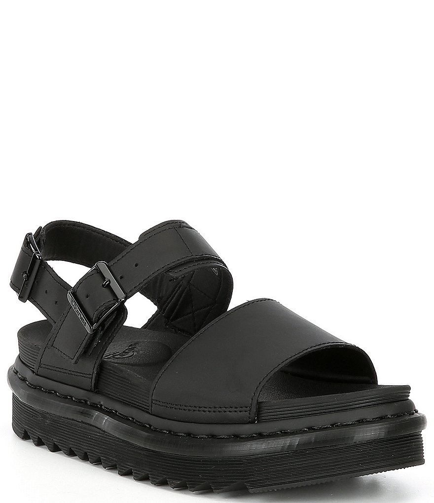 Dr. Martens Voss Leather Flatform Sandals