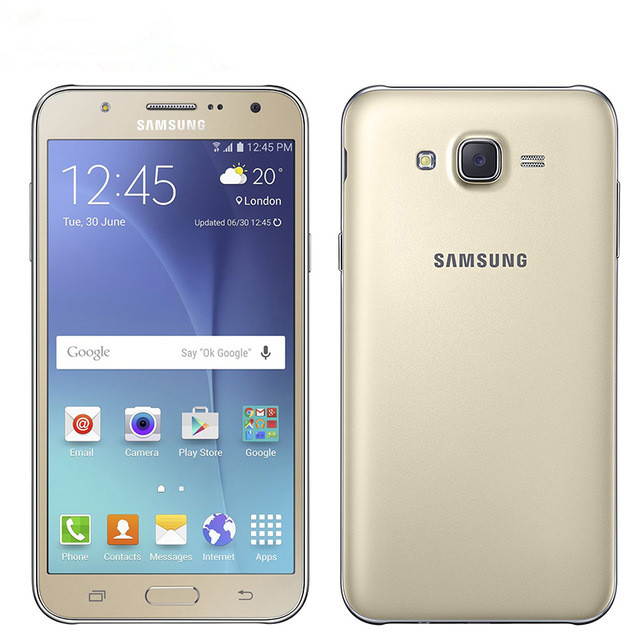 Original Samsung Galaxy J7 J700F Dual Sim 5.5" 13MP Camera Unlocked Cell Phone octa core 1.5GB RAM 16GB ROM Smartphone