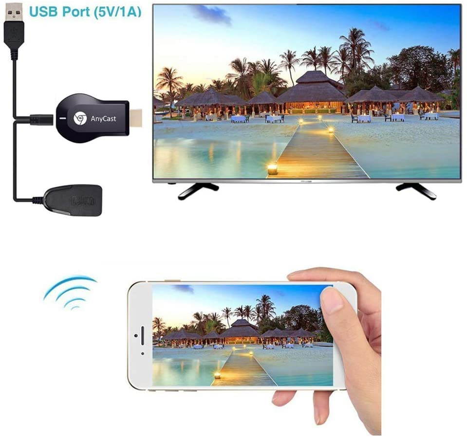 Wireless display adapter WiFi dongle receiver WiFi display M4 Plus HDMI