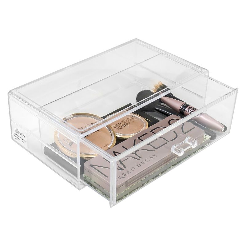 Sorbus Stackable Makeup Storage Set - 1 Drawer