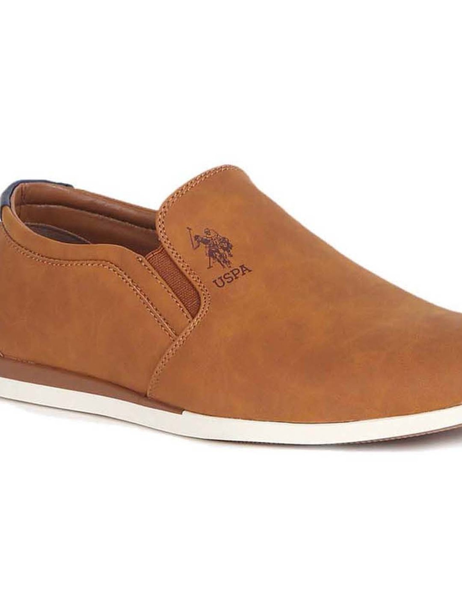 U.S. Polo Assn. Men's WADE 2.0 Tan Casual Loafers