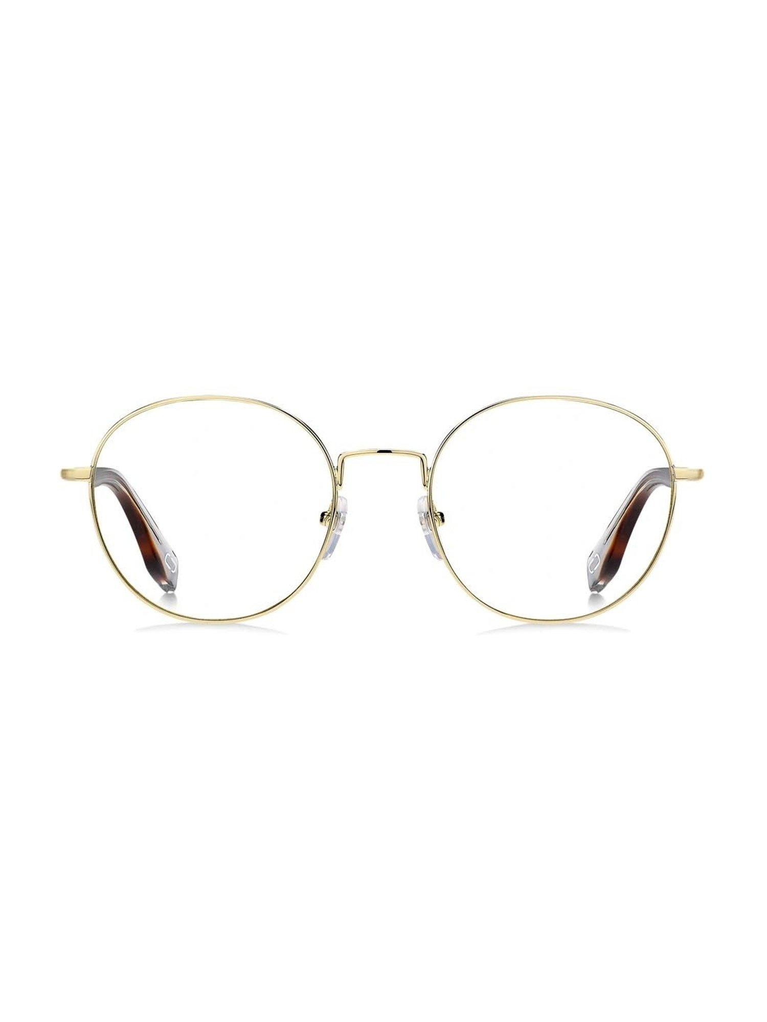 Marc Jacobs Gold Oval Unisex Eye Frames