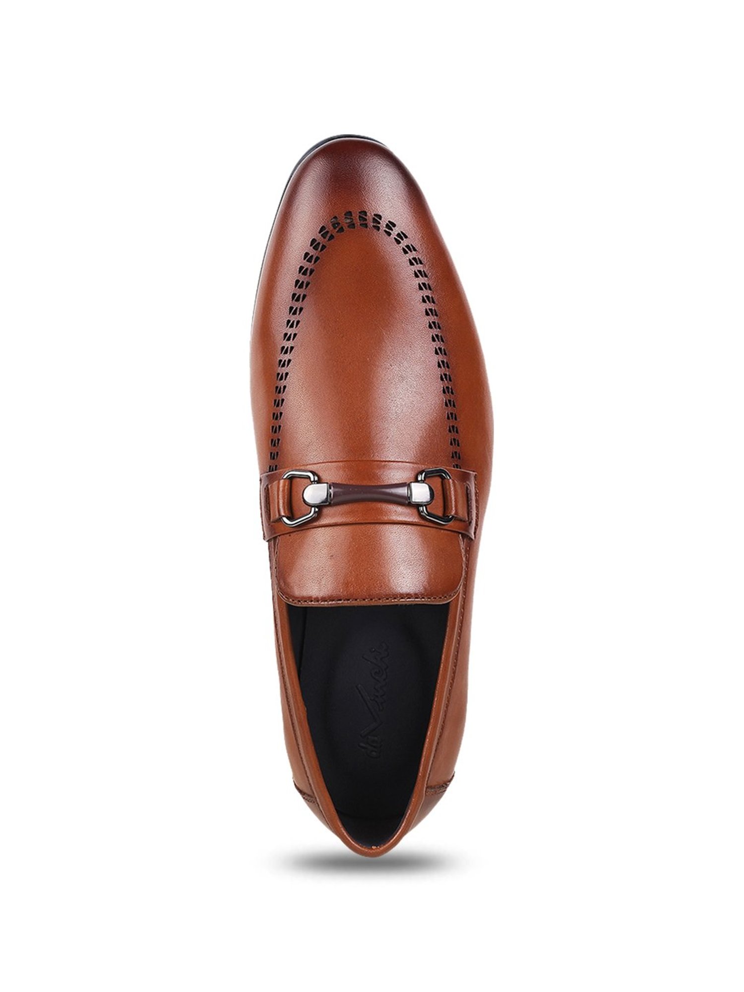 Da Vinchi by Metro Men's Tan Formal Loafers