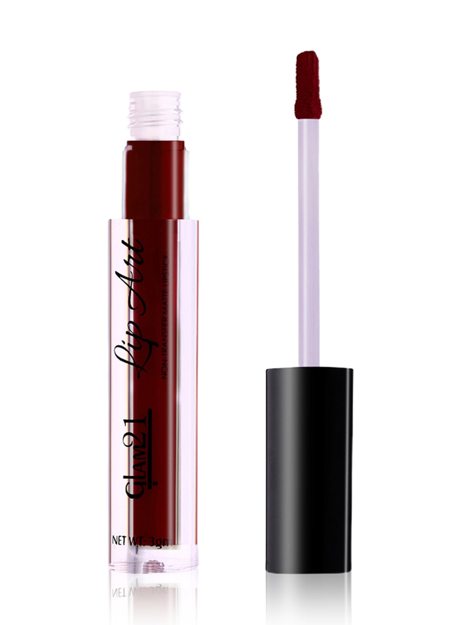 Glam21 Lip Art Non-Transfer Matte Liquid Lipstick 12 Mulled Wine - 3 gm