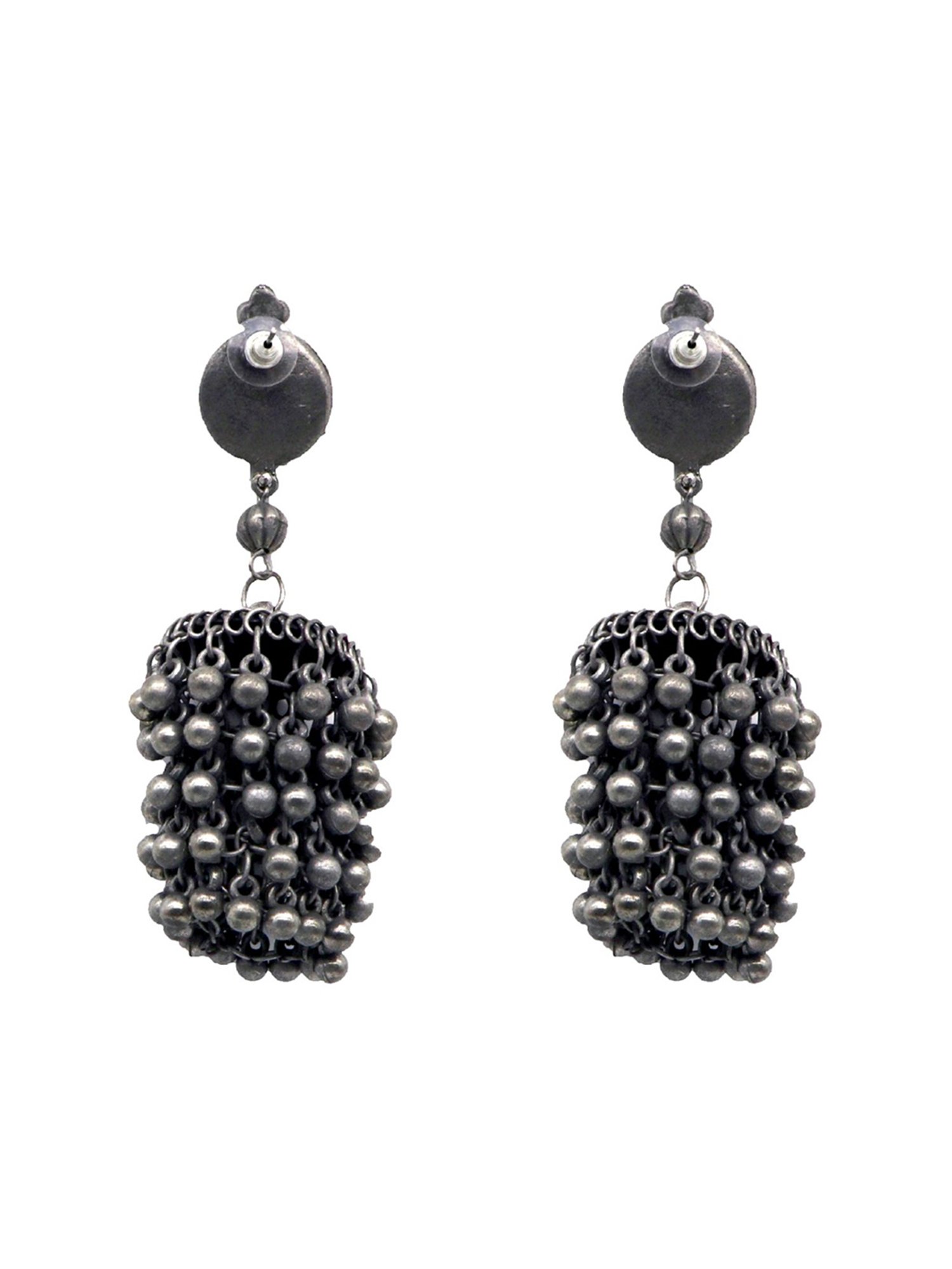 Teejh Pitara Collection Rasuna Silver Oxidized Jewellery Set