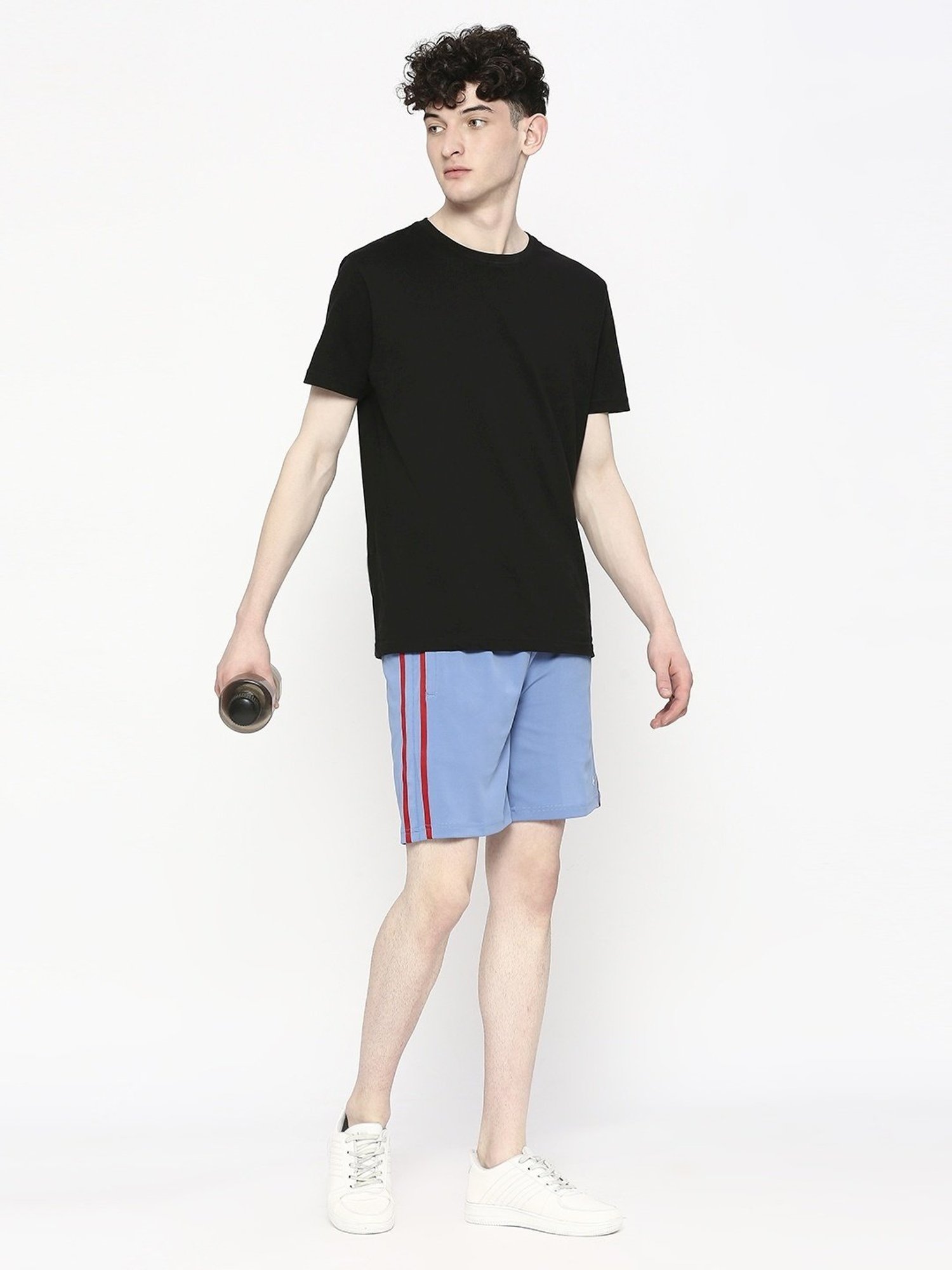 Fitz Blue Slim Fit Shorts