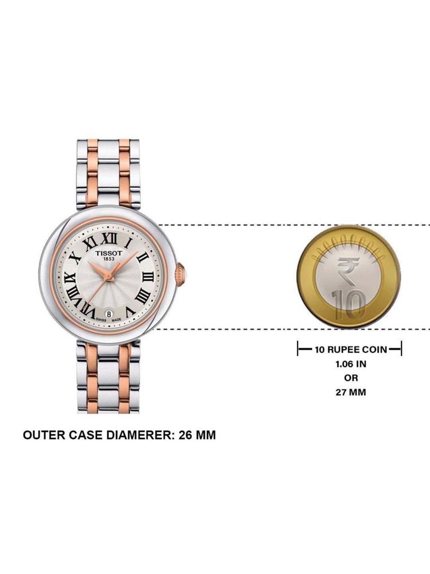 TISSOT T1432101101100 T-Classic Watch for Women