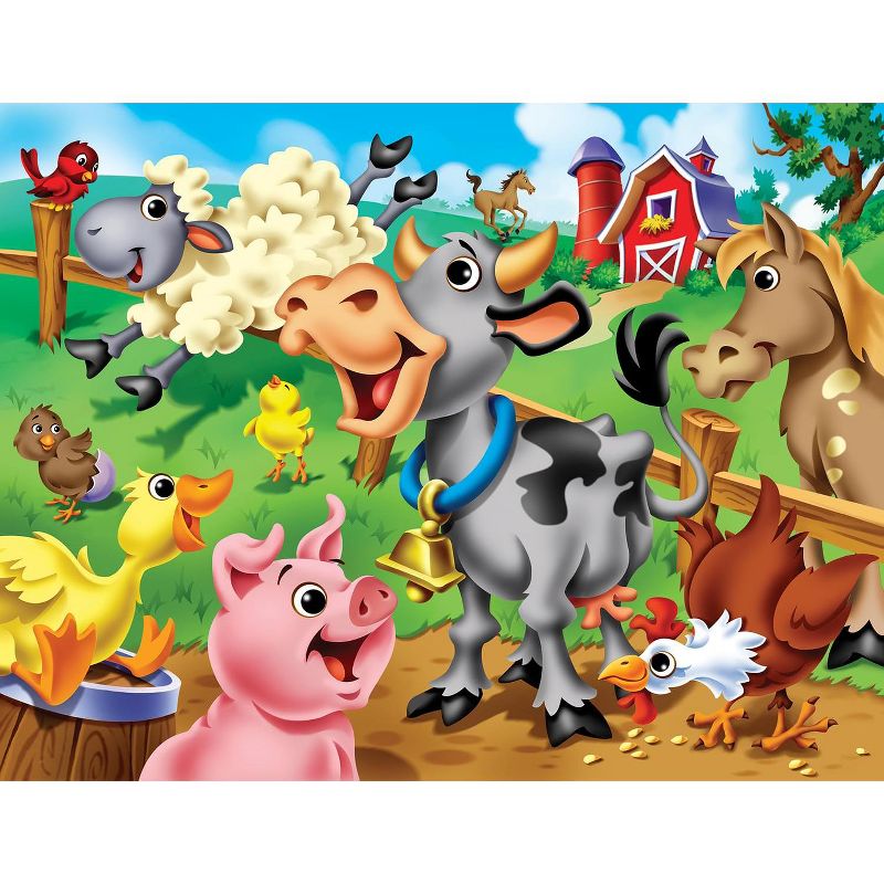 MasterPieces Inc Farm 100 Piece Googly Eyes Jigsaw Puzzle