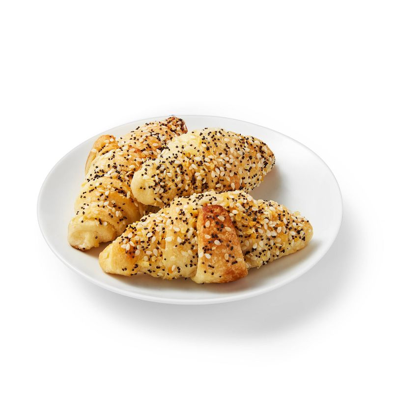 Everything Bagel Petite Croissants - 4.34oz/6ct - Favorite Day™