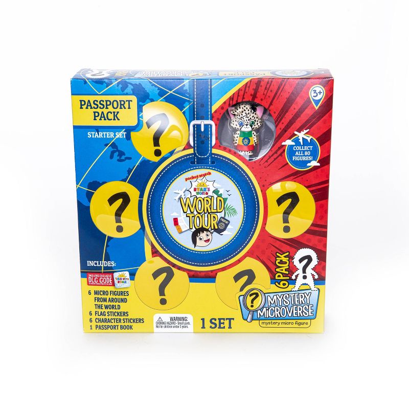 Ryan's World Tour Passport Pack Starter Set