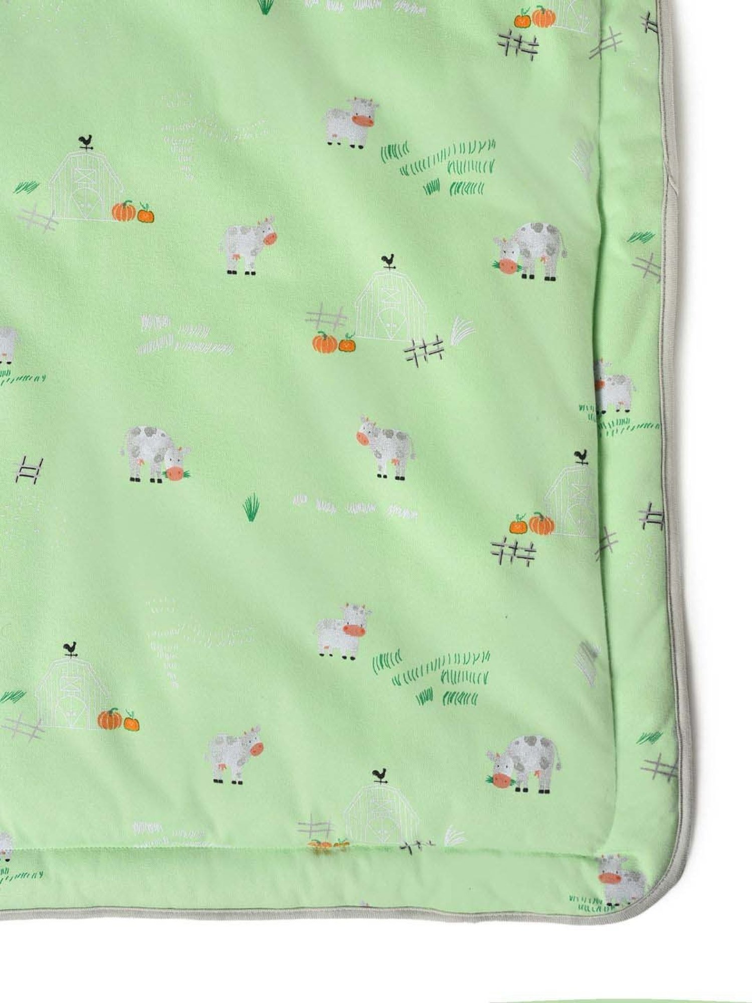 MiArcus Farm Freiends Green Cotton Mattress - Set of 4